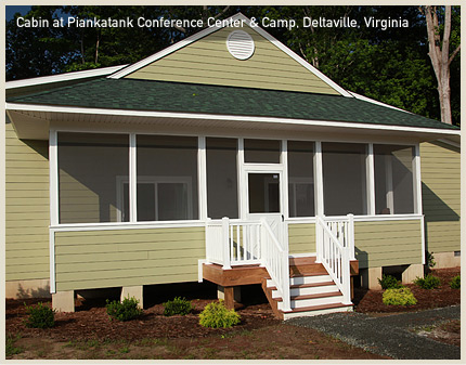 Cabin at Piankatank Conference Center and Camp, Deltaville, VA Cabin at Piankatank Conference Center and Camp, Deltaville, VA