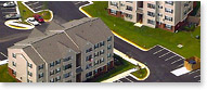 Apartment development in Chesterfield.